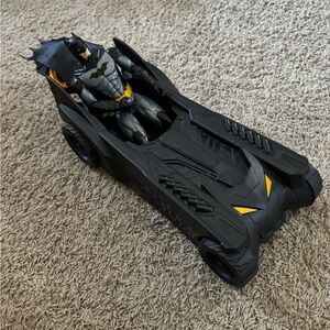 Batman Action Figure with Batmobile